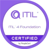 ITIL 4 Foundation badge